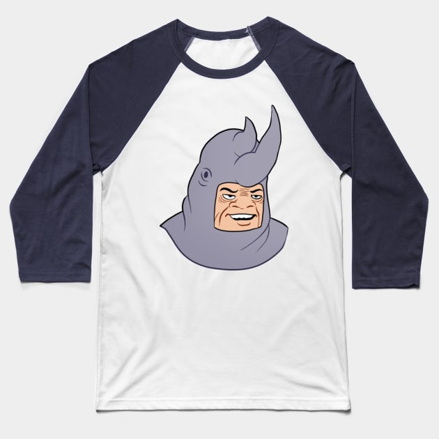 me (rhino) Baseball T-Shirt by NikiP